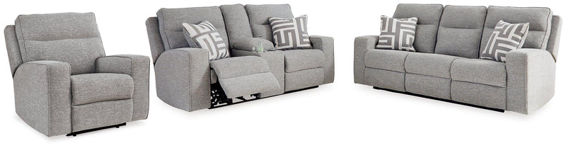 Ashley Furniture Biscoe living room set with plush sofa and armchairs in a modern design, ideal for contemporary home decor.
