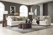 Ashley Furniture Heartcort living room set featuring a sofa and loveseat with plush upholstery and modern design.