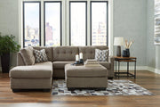 Ashley Furniture Mahoney living room set with sofa and armchair, showcasing modern upholstery and stylish design in a cozy living space.