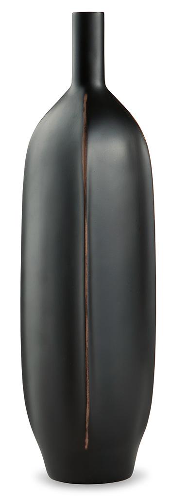 Rhaveny Vase by Ashley Furniture, elegant ceramic vase with a sleek modern design, ideal for decorative display.