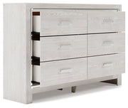 Ashley Furniture Altyra Dresser with sleek wood finish and multiple drawers for stylish bedroom storage.