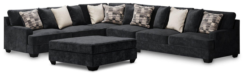 Ashley Furniture Lavernett living room set featuring a sofa and loveseat with plush upholstery and stylish design.