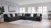 Ashley Furniture Lavernett living room set with sofa and loveseat in a modern, cozy design, shown in a stylish living space.