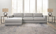 Ashley Furniture Amiata sectional with chaise, showcasing a modern upholstered sofa with comfortable seating and stylish design.