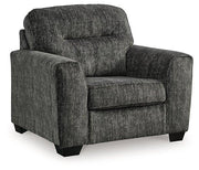 Ashley Furniture Lonoke living room set with sofa and loveseat, featuring plush cushions and modern design for comfortable home living.