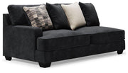 Ashley Furniture Lavernett living room set featuring a sofa and matching armchair in a modern design with plush cushions.