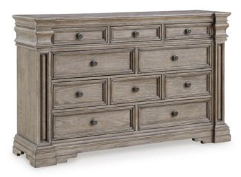 Ashley Furniture Blairhurst Dresser with six drawers and sleek wood finish, perfect for bedroom storage and organization.