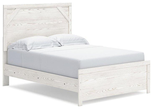 Ashley Furniture Gerridan Youth Bed shown in a bedroom setting with a modern design and neutral finish.