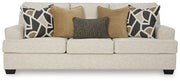 Ashley Furniture Heartcort living room set with a sofa and matching armchair in a modern living space.