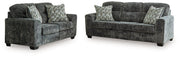 Ashley Furniture Lonoke Living Room Set featuring a sofa and matching chairs in a modern, stylish design.