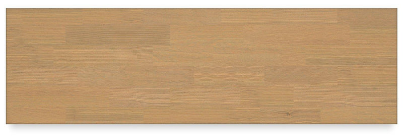 Ashbryn Dresser by Ashley Furniture with six drawers in a modern bedroom setting