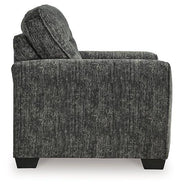Ashley Furniture Lonoke living room set featuring a sofa and loveseat with plush upholstery and modern design.