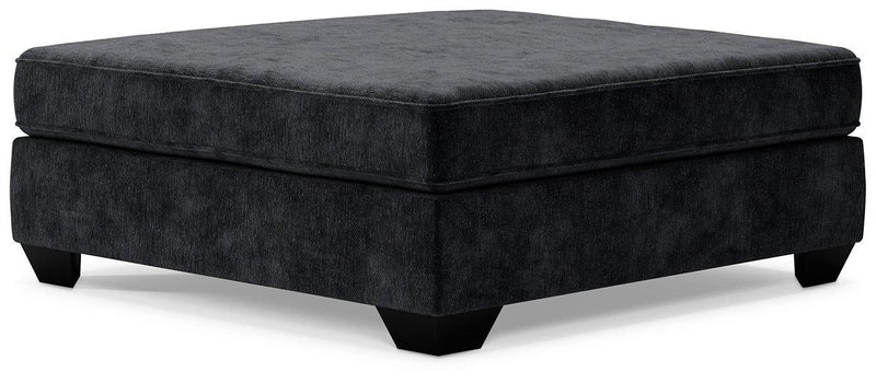 Ashley Furniture Lavernett living room set featuring a sofa and loveseat with plush cushions and modern fabric upholstery.