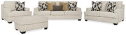 Ashley Furniture Heartcort living room set with a sofa and loveseat featuring neutral upholstery and modern design.