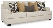 Ashley Furniture Heartcort living room set featuring a sofa and armchair with plush cushions and contemporary design.