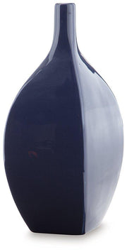 Ashley Furniture Abtinson Vase, stylish ceramic vase with a glossy finish, displayed on a neutral background.