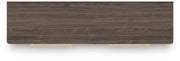 Ashley Furniture Kendanport Dresser with a sleek wood finish and multiple drawers for elegant storage.