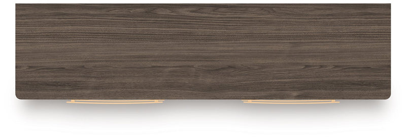 Ashley Furniture Kendanport Dresser with a sleek wood finish and multiple drawers for elegant storage.