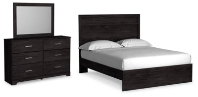 Ashley Furniture Belachime bedroom set with a modern bed frame, matching nightstands, and coordinated bedroom furniture.