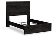 Ashley Furniture Belachime bedroom set featuring a bed, nightstands, and dresser in a modern bedroom design.