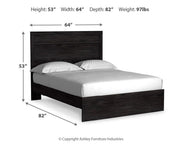 Ashley Furniture Belachime bedroom set with a bed, nightstands, and dresser in a classic wood finish.