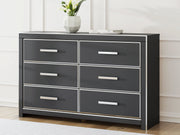 Ashley Furniture Zuraleus dresser with sleek wood finish and multiple drawers for ample storage.