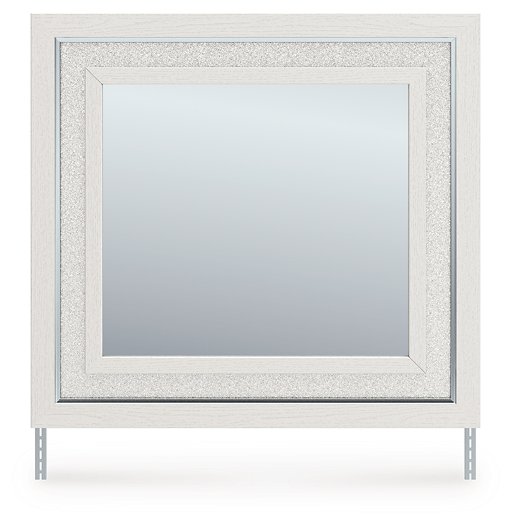 Ashley Furniture Zuraleus bedroom mirror with a sleek frame, designed for elegant bedroom decor.