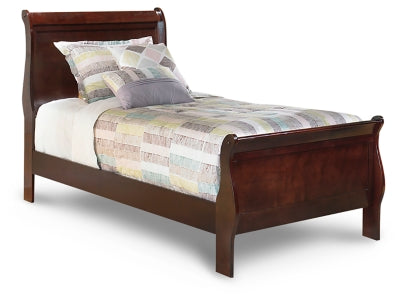 Ashley Furniture Alisdair Youth Bed with sturdy wooden frame and classic design, perfect for a child's bedroom.