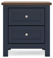 Ashley Furniture Landocken Bedroom Set with a stylish bed and matching furniture, shown in a modern bedroom setting.