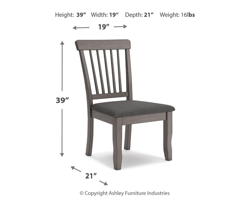Ashley Furniture Shullden dining room set with a wooden table and matching chairs, modern design for elegant dining spaces.