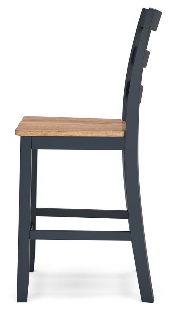Ashley Furniture Gesthaven dining room set with a wooden table and matching chairs, stylish and elegant for dining spaces.