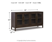 Ashley Furniture Burkhaus dining room set with a wooden table and matching chairs in a modern, elegant design.