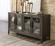 Ashley Furniture Burkhaus dining room set with a wooden table and matching chairs, elegant design for a stylish dining space.