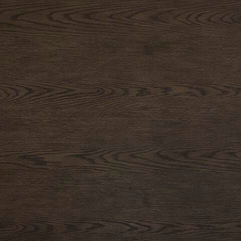 Ashley Furniture Burkhaus dining room set with a wooden table and six matching chairs, finished in warm wood tone.
