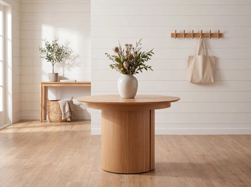 Transformer Table Eclipse dining table by Transformer Table in a modern wood finish