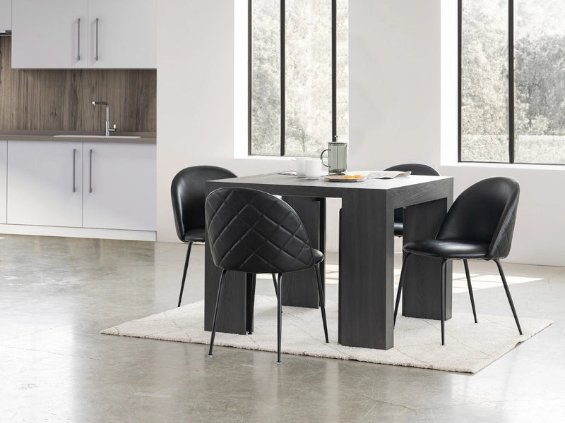 Transformer Table dining table shown in its compact configuration