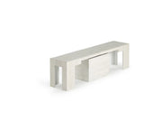 Transformer Table Transformer Bench, modern extendable bench with a sleek, versatile design