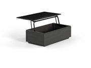 Transformer Table Transformer Coffee Table with expandable design shown in wood finish