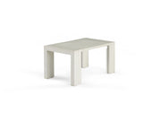 Transformer Table adjustable dining table shown in its compact form