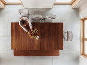 Transformer Table Nova dining table by Transformer Table in a modern wood finish