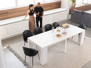 Transformer Table extendable dining table in a modern design