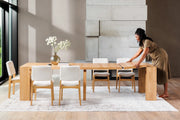 Transformer Table expandable dining table by Transformer Table, shown in its compact configuration