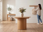 Transformer Table Eclipse dining table by Transformer Table in a modern round design