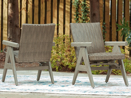 Cliff Trails Outdoor Rocking Arm Chair (Set of 2) - Hearth & Timber Furniture Co. (Ebensburg, PA)