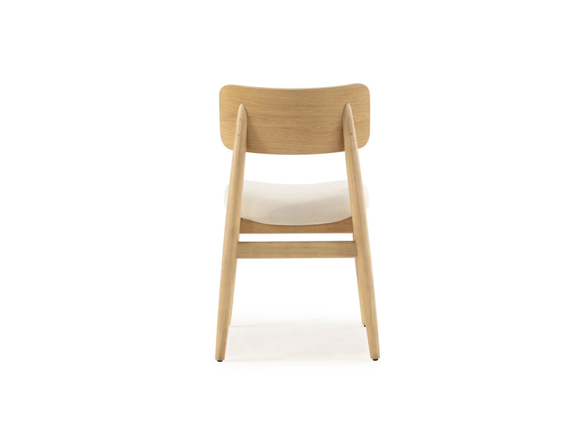 Transformer Table Round Chair dining chair in a modern design, shown from the front angle