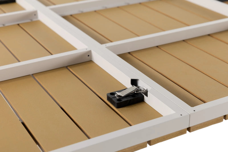 Transformer Table outdoor dining table with expandable design and weather-resistant finish