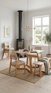Transformer Table Nova dining set by Transformer Table with expandable dining table and matching chairs