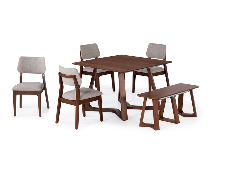 Transformer Table Nova dining set with expandable dining table and matching chairs