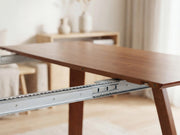 Transformer Table Nova dining table by Transformer Table, shown in its compact configuration