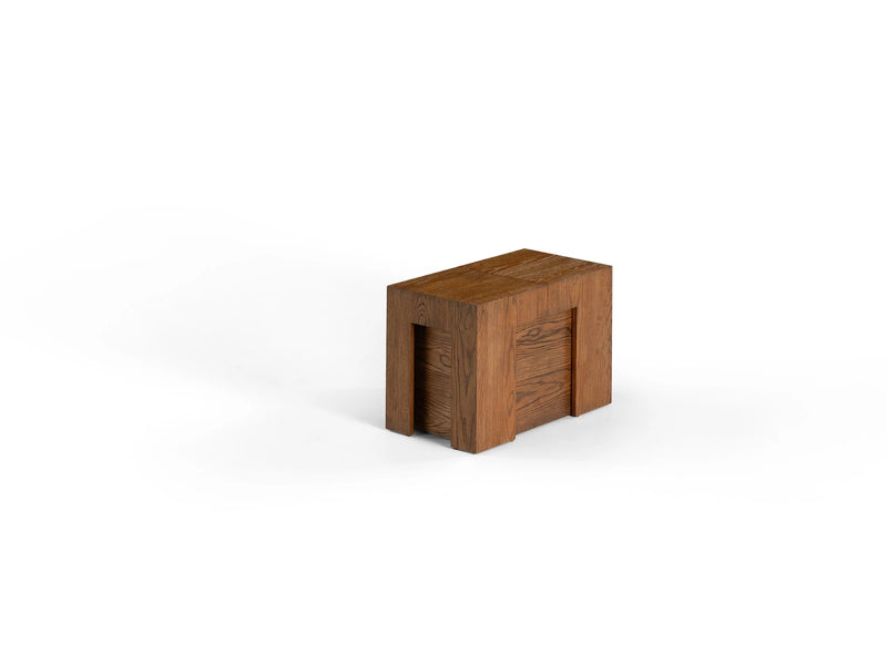 Transformer Table Transformer Bench in a modern wood finish